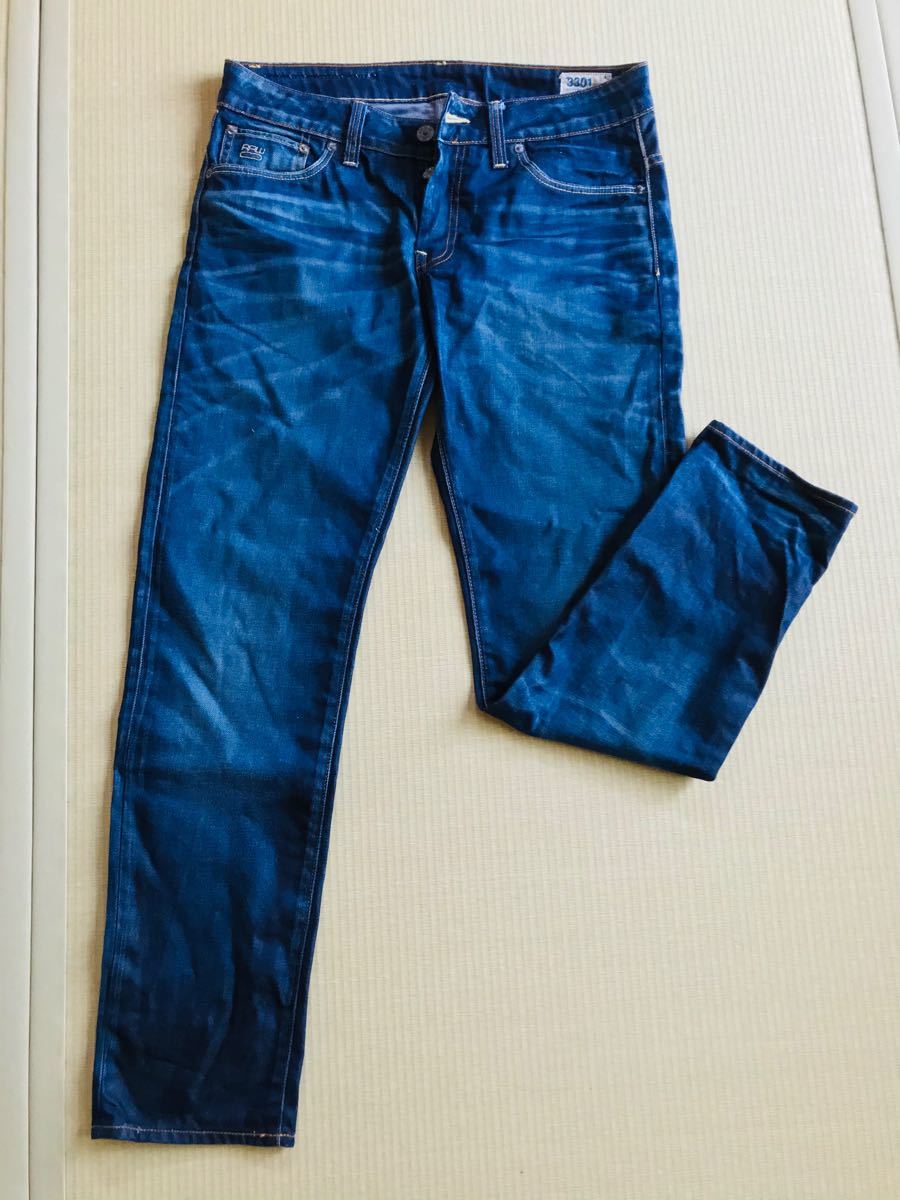 G-STAR RAW☆ジースターロウ3301 Low Tapered