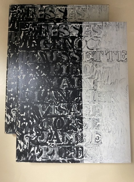 ジャスパー・ジョーンズ　Jasper Johns Working Proofs 1980年　箱付き　英語　版画　スイス印刷 現代アート