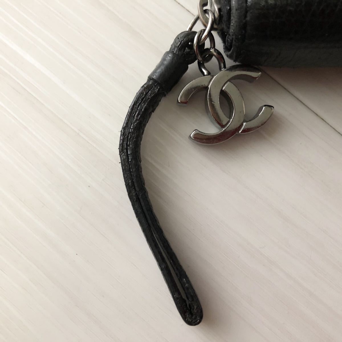 PayPayフリマ|レア 正規品 CHANEL シャネル 長財布 キャビアスキン ...