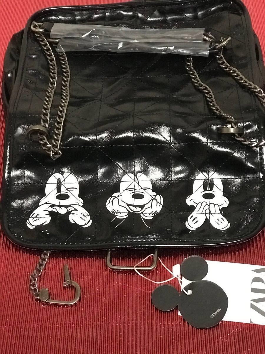 Paypayフリマ Zaraディズニーコラボ ミッキーマウストートバッグ ショルダーバッグ 黒 Paypayフリマ Zaraディズニーコラボ ミッキーマウストートバッグ ショルダーバッグ 黒