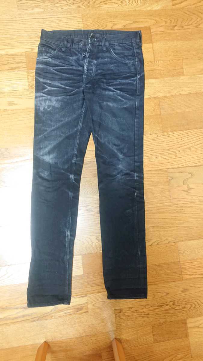 新品 ISAMU KATAYAMA BACKLASH バックラッシュ ブラック 黒 デニム