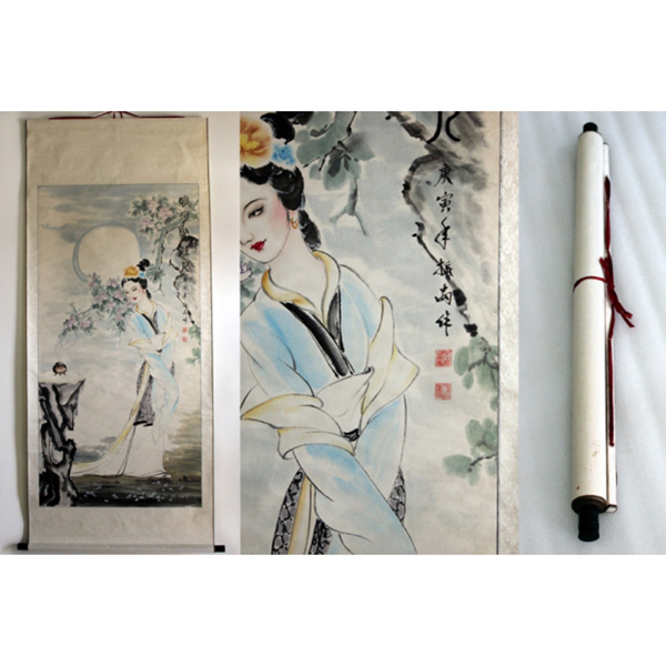 [ China fine art ] *.. axis Akira month .. person * autograph guarantee .... year . writing . paper . inspection . writing brush water . country . old fine art Tang thing antique old . old . era thing antique 