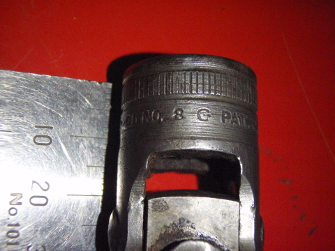 Snap/on ユニバーサルジョイント 1945年製 1/2sq drive レア vintage WW2 Universal Joint 12.7mm差込角 コレクター スナップオン_画像4