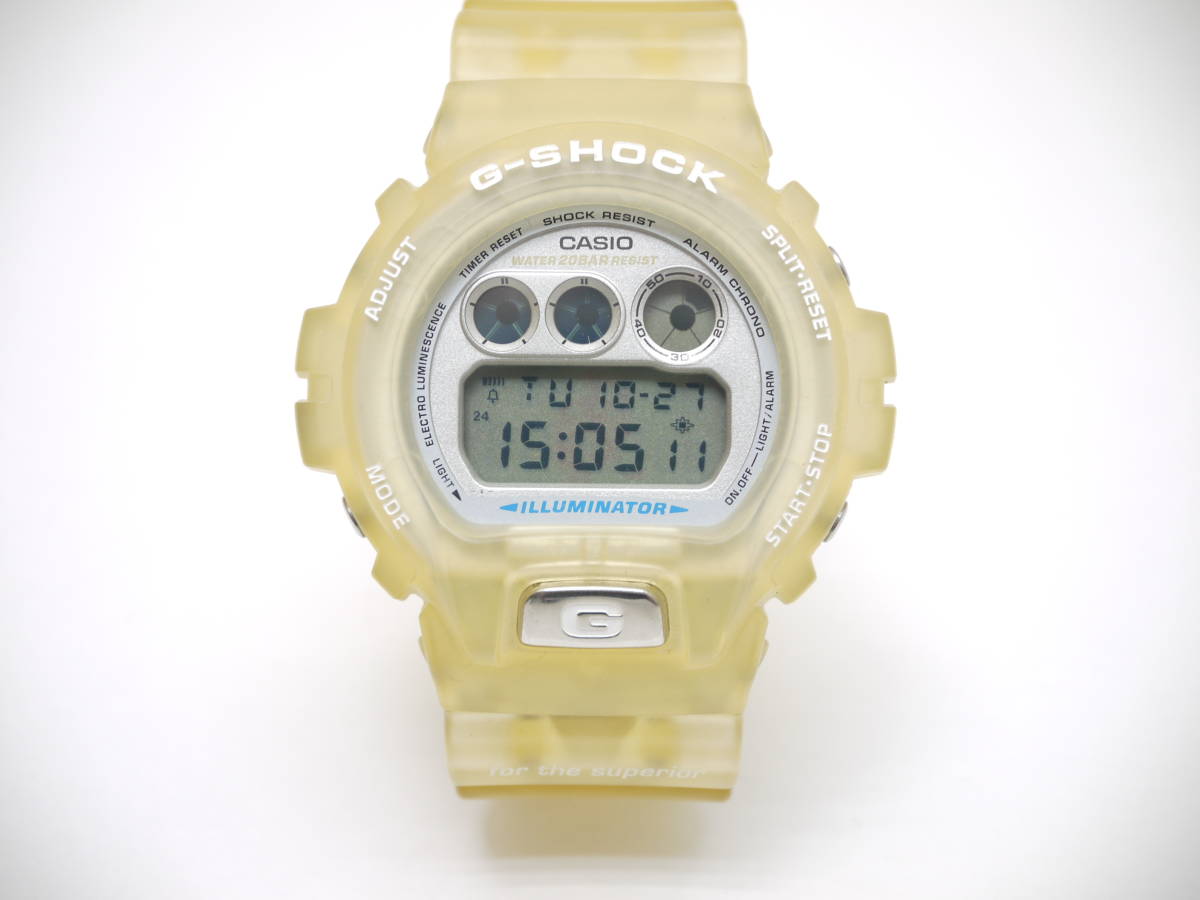 □ CASIO G-SHOCK DW-6900WF FIFA WORLD CUP 1998 FRANCE フランスワールドカップ カシオ 記念モデル 腕時計 動作品_画像1