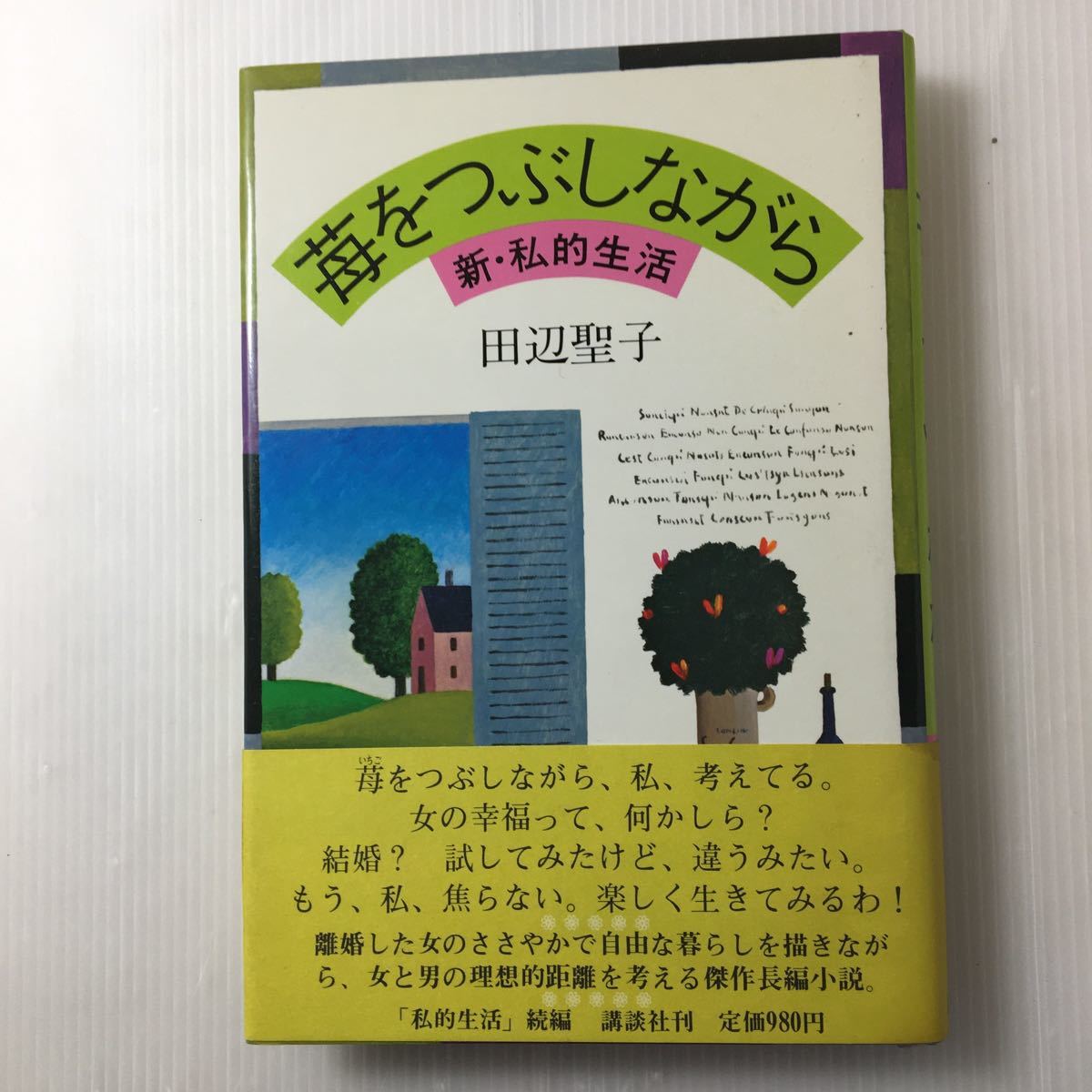 zaa-075★苺をつぶしながら―新・私的生活 単行本 1982/4/1 田辺 聖子 (著)