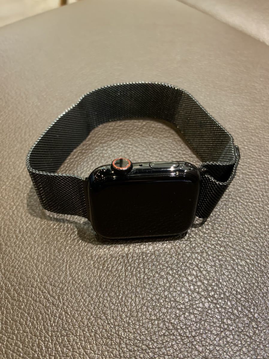 Apple Watch Series 4 スペースブラックステンレス 44mm 純正 Apple Watch Series 4 スペースブラックステンレス 44mm 純正