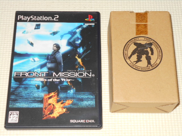 PS2 フロントミッション5 Scars of the War 購入特典付 フィギュア 特製強盾 グレンカラーバージョン 特典未開封
