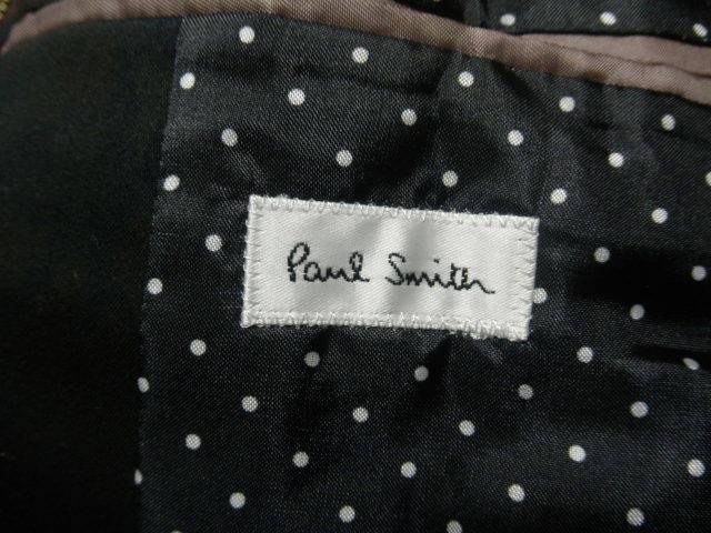 美品 名作 Paul smith 13ss 薔薇柄 ジップアップ ジャケット S パリコレ ポールスミス