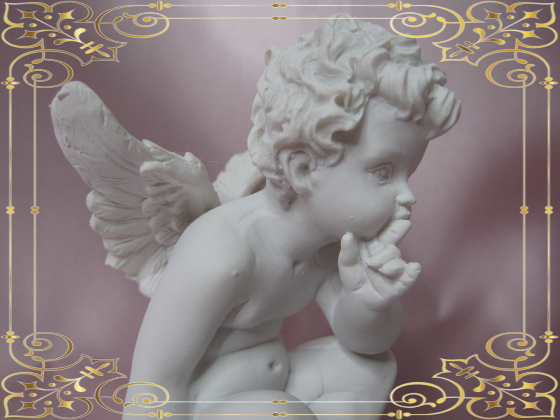 【White Angel】キュートな天使 ホワイト エンゼル:小物トレイ ❤•´　愛くるしいエンジェルコレ／アンティーク・姫系☆彡_画像4