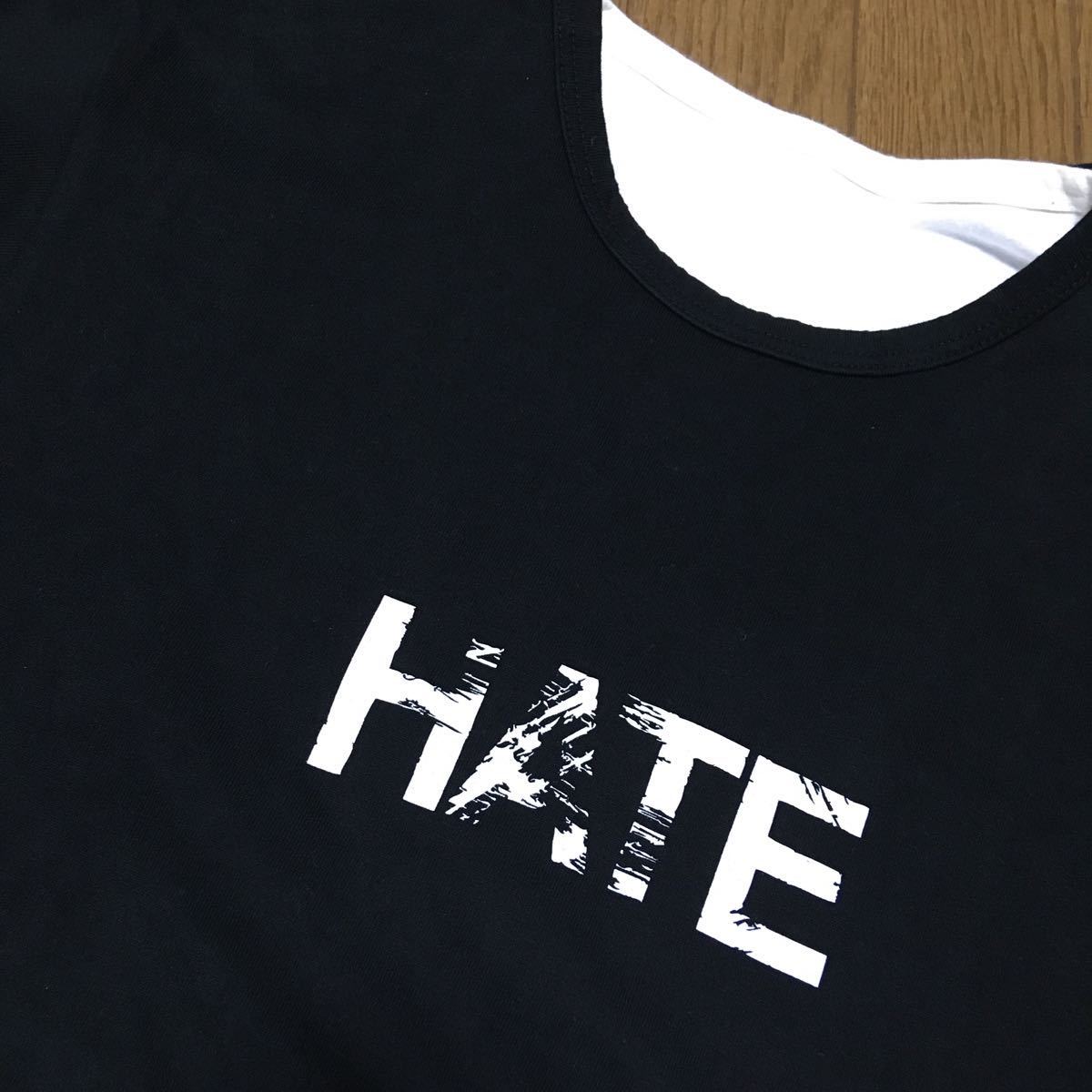 アンダーカバー LOVE & HATE リバーシブルTシャツ 初期 ビンテージ 