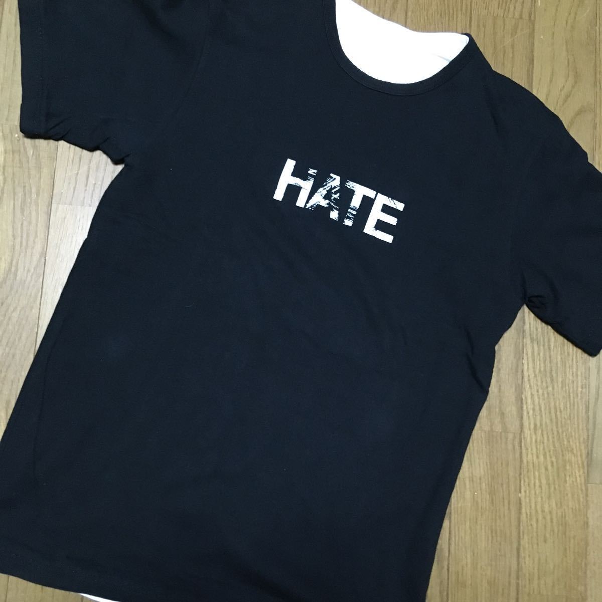 アンダーカバー　LOVE & HATE リバーシブルTシャツ　初期　ビンテージ 永瀬正敏着　アンビバレンス期　ambivalence