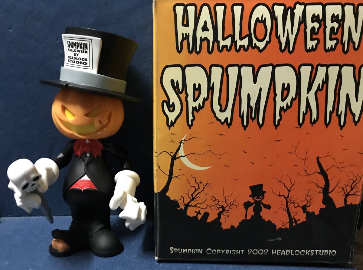 HEADLOCKSTUDIO SPUMPKIN ヘッドロックスタジオ ソフビ　ハロウィン限定　スーフェス