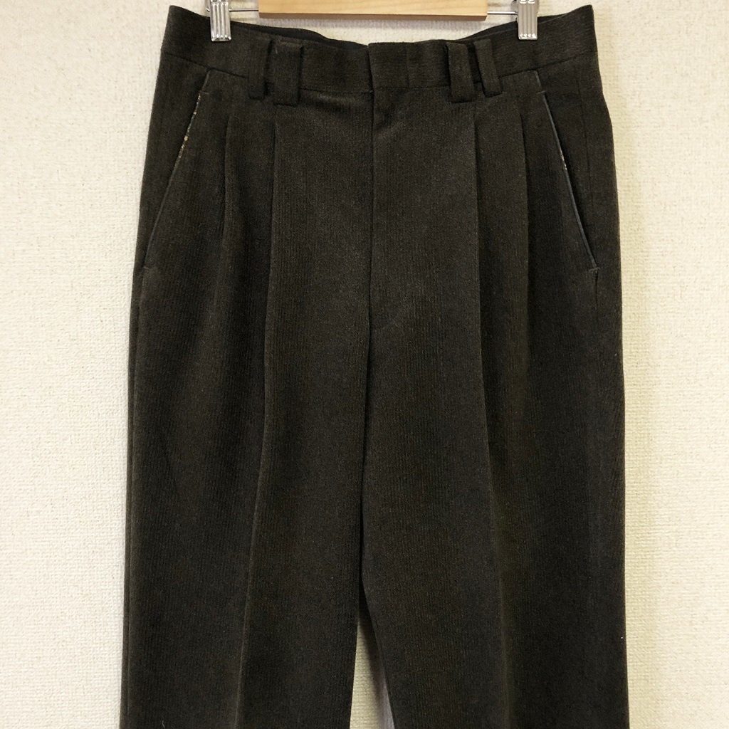 [ popular ]MCM/ M si- M ko-tiroi velour pants brown group size 79/5004