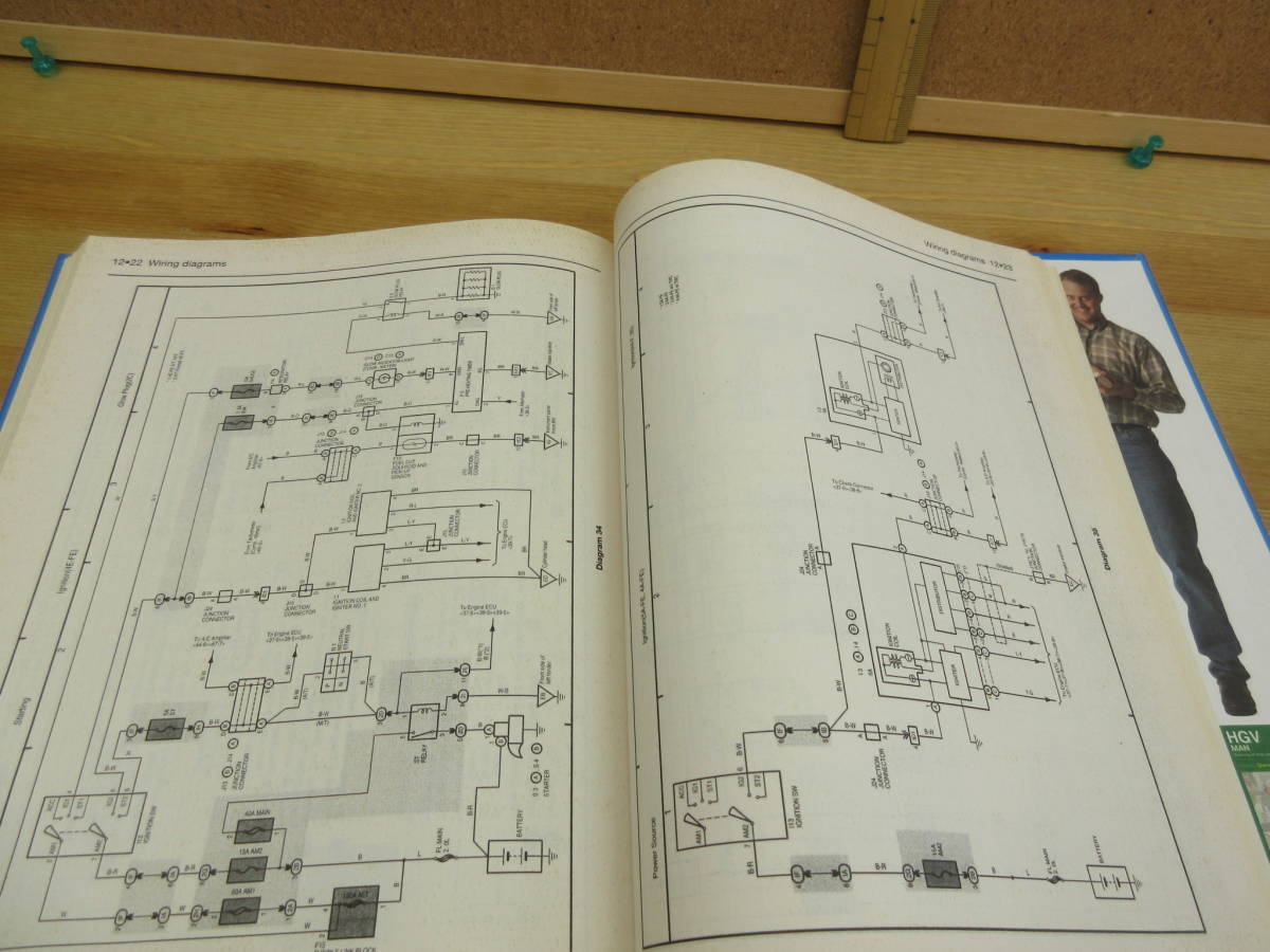 20101207C別【トヨタ】●トヨタ・カローラ整備書　（全英文）　●Toyota Corolla Owners Workshop Manual