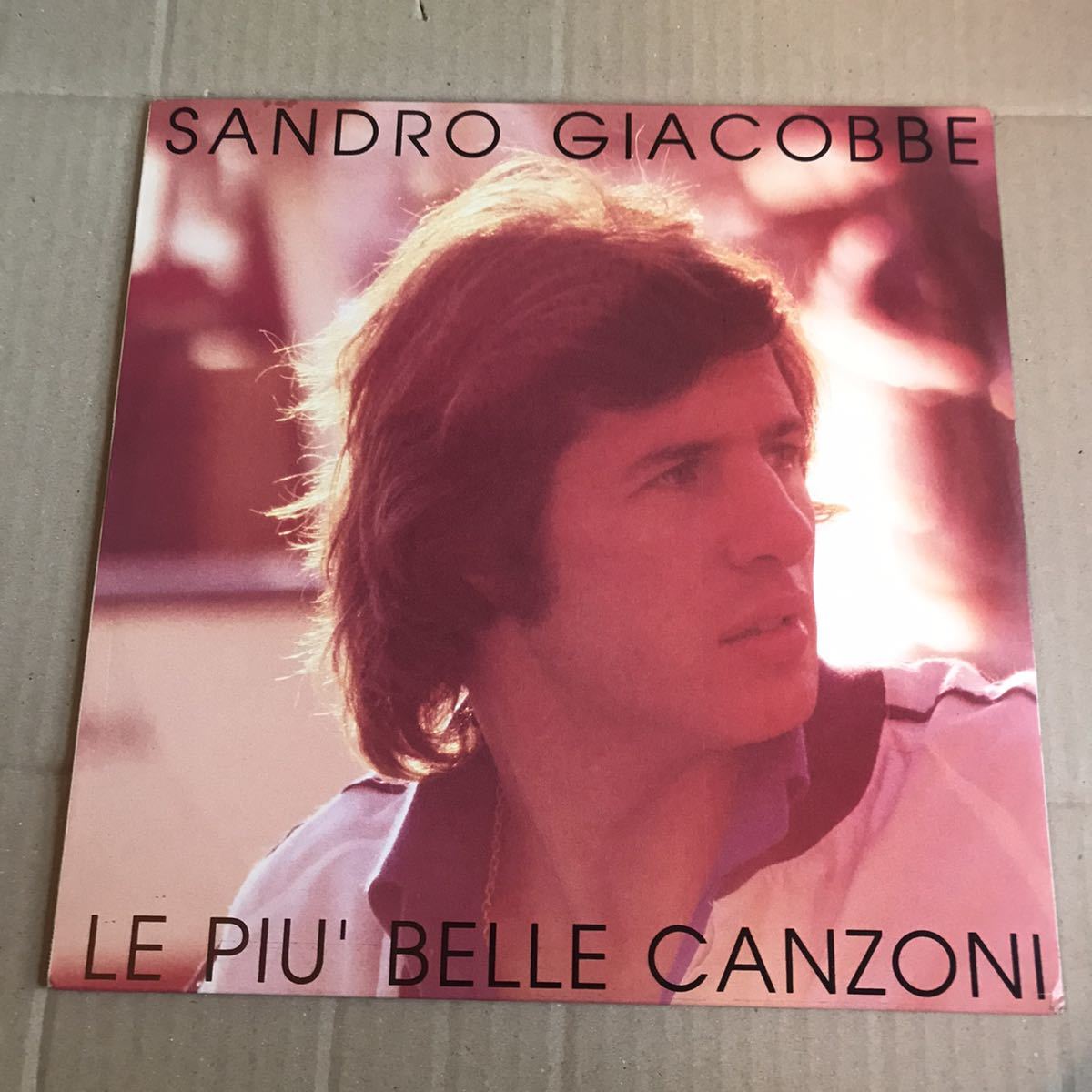 Sandro Giacobbe LP Le Pi Belle Canzoni Di サンドロ・ジャコッベ サンレモ カンツオーネ イタリアン ポップ イタリア盤_画像1