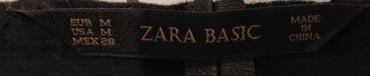 1円から売り切りスタート・・ ZARA BASIC ザラ ジャケット 黒 ブラック 袖シースルー Mサイズ ドレープ エレガント 20201025 j m_画像4