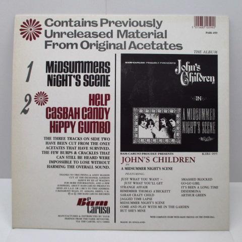 JOHN'S CHILDREN-Midsummers Night's Scene (UK Orig.12)_画像2