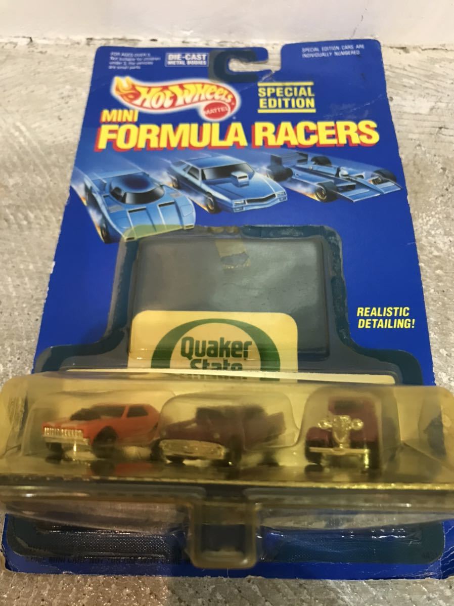 Hot Wheels ホットウィール mattel mini formula racers quaker state 69 camaro フォード 57 chevy 34 FORD シェビー カマロ ベルエアの画像5