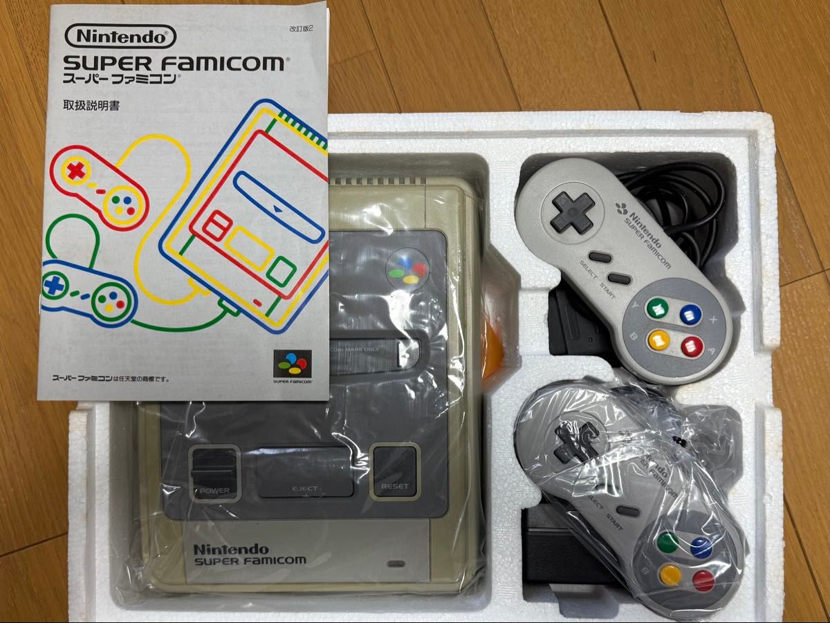 スーパーファミコン初期型 未使用 Z47】初代スーパーファミコン本体