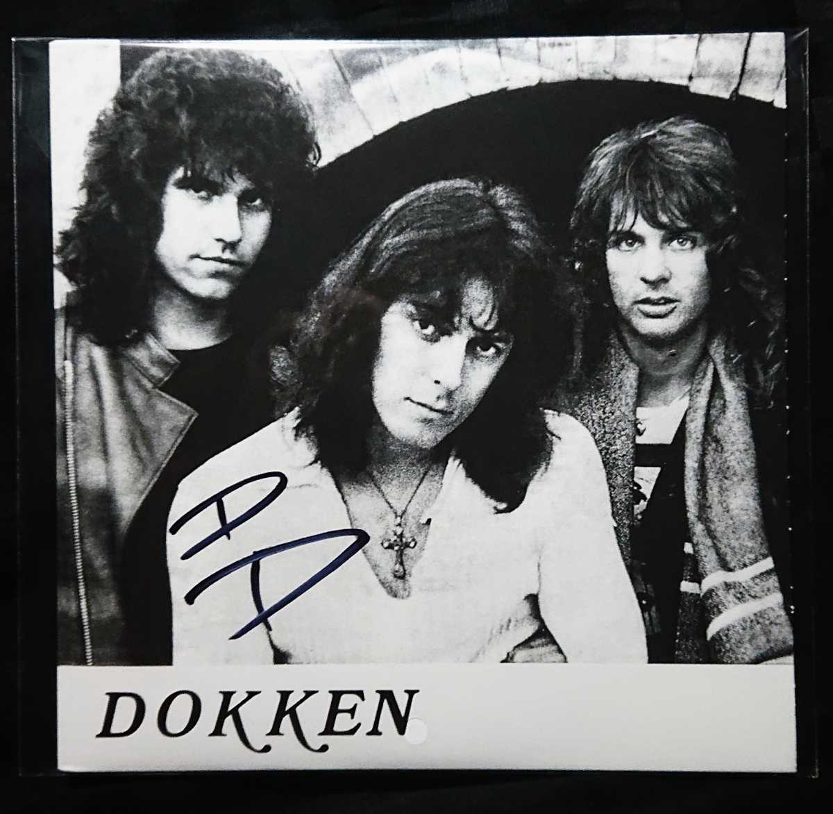 Dokken- Hard Rock Woman 300枚限定再発 7インチ・シングル Don Dokkenサイン入り_画像1