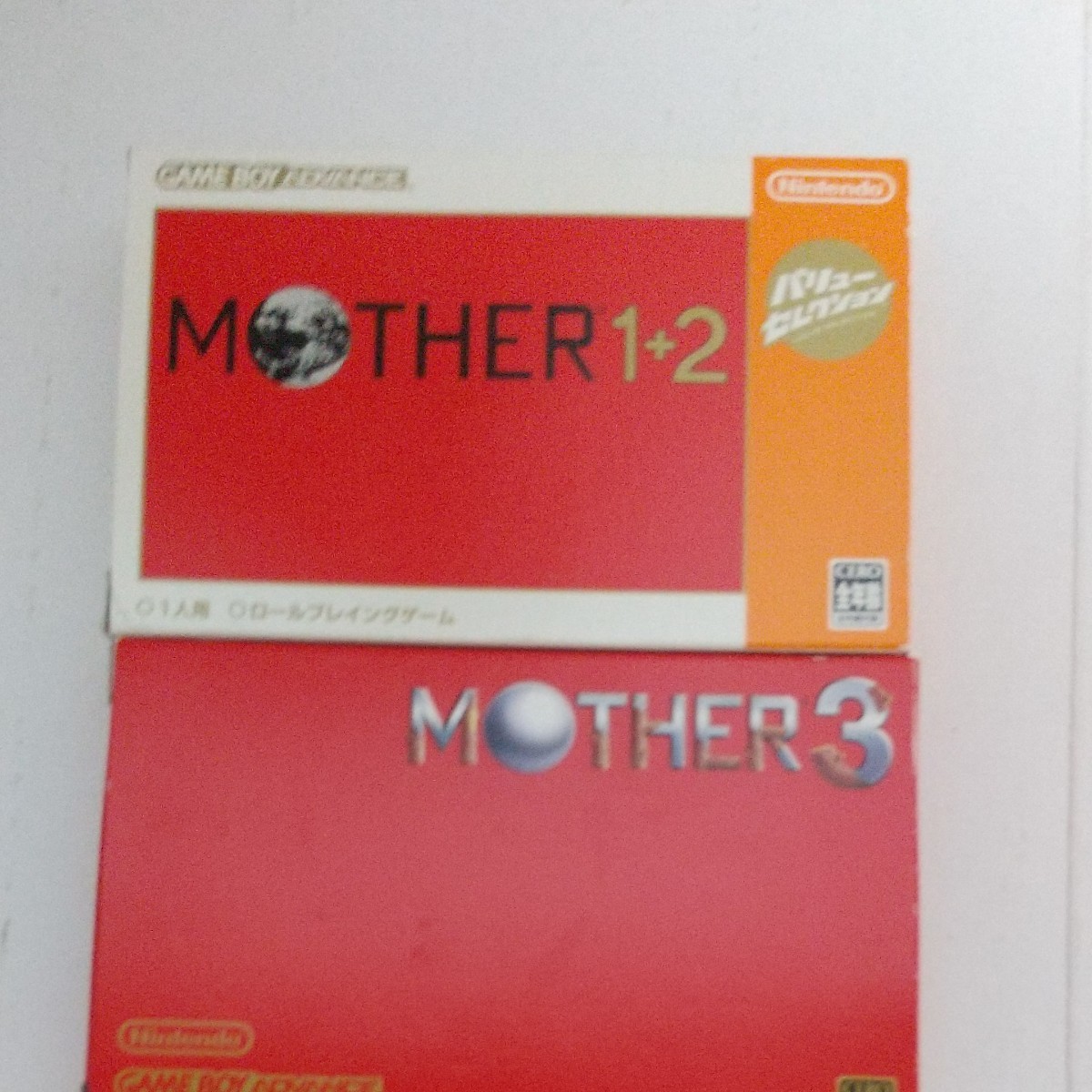 ゲームボーイアドバンス MOTHER1+2 MOTHER3 GBA ソフト