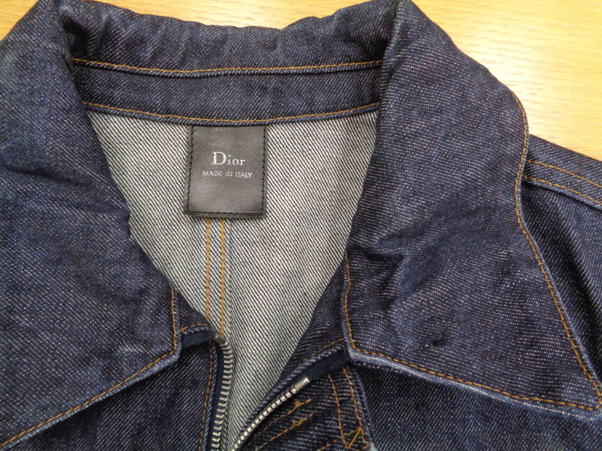 希少！！ エディスリマン期 Dior Homme デニムジャケット初期型 Color: BLUEデニム Size: 48 _画像3