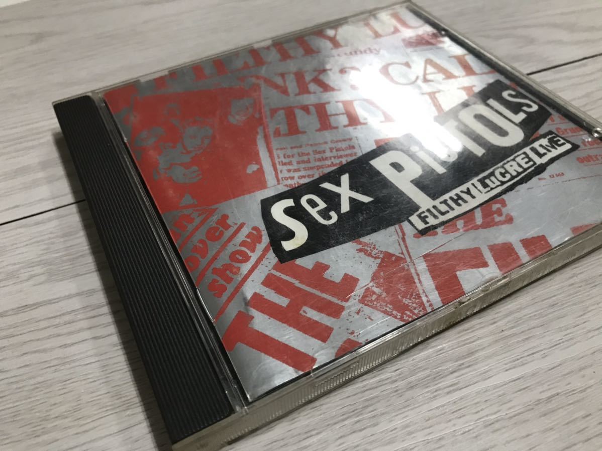 中古CD SEX PISTOLS / セックス・ピストルズ『FILTHY LUCRE LIVE』CDVUS116_画像2