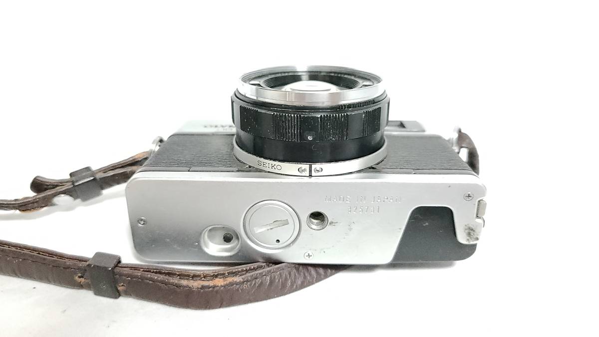 レンズ綺麗【OLYMPUSフィルムカメラ】 OLYMPUS オリンパス 35DC + F.ZUIKO 40mm F1.7 広角単焦点 現状品_画像6