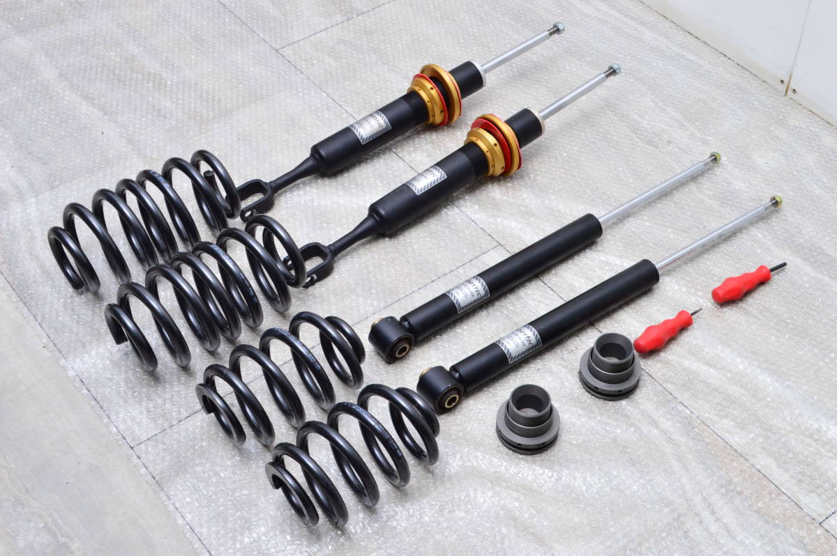 [ excellent level goods ]SPORTEC "Sport technic" suspension kit product number :11 32 00 001/11 32 00 002 Audi A4 2WD for? present condition sale 