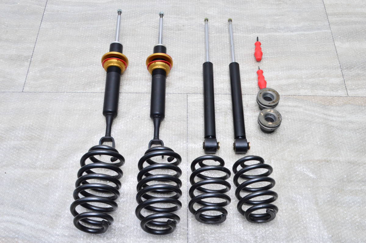 [ excellent level goods ]SPORTEC "Sport technic" suspension kit product number :11 32 00 001/11 32 00 002 Audi A4 2WD for? present condition sale 