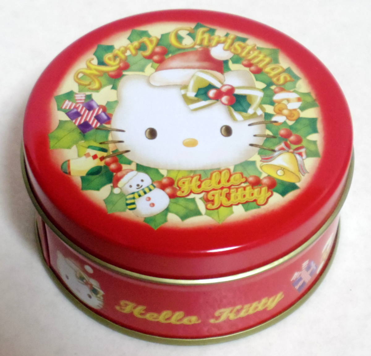 ヤフオク Hello Kitty ハローキティ クリスマス 缶ケース