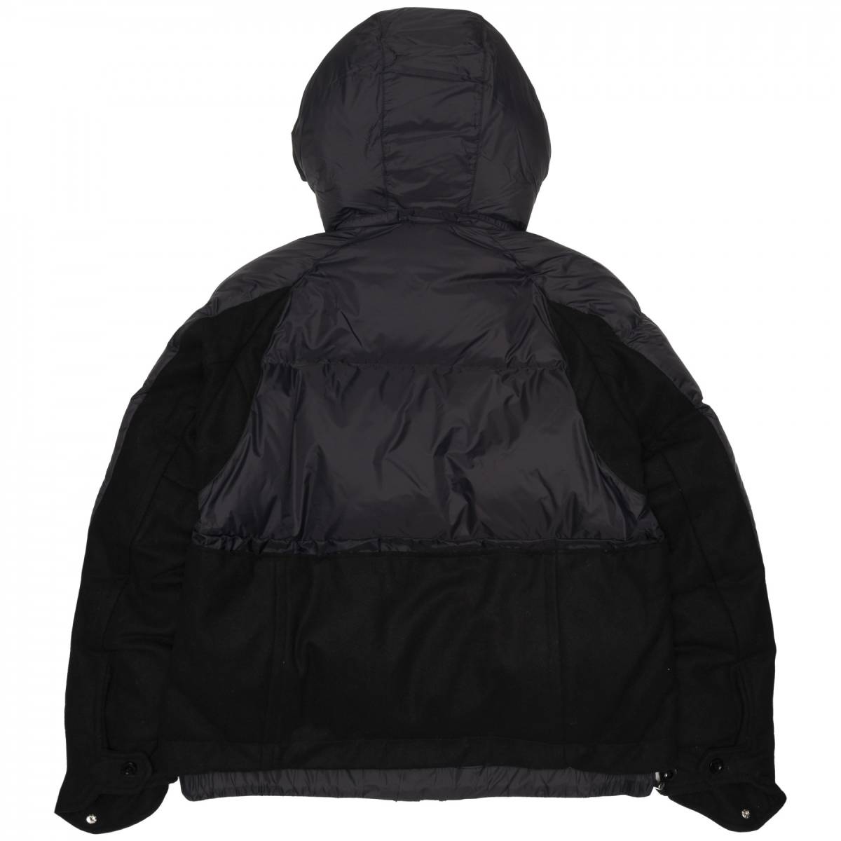 NIKE LAB Sacai NSW PARKA BLACK CT3269 010 ナイキ ラボ サカイ エア フーディ パーカー ダウン ジャケット ジョーダン マックス フォース_画像4