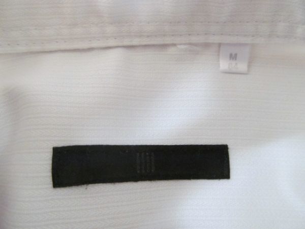 (38080)スーツカンパニー　長袖　ボタンダウン　シャツ　ワイシャツ　形態安定　ホワイト　M/84　USED_神経質な方の入札はご遠慮ください。