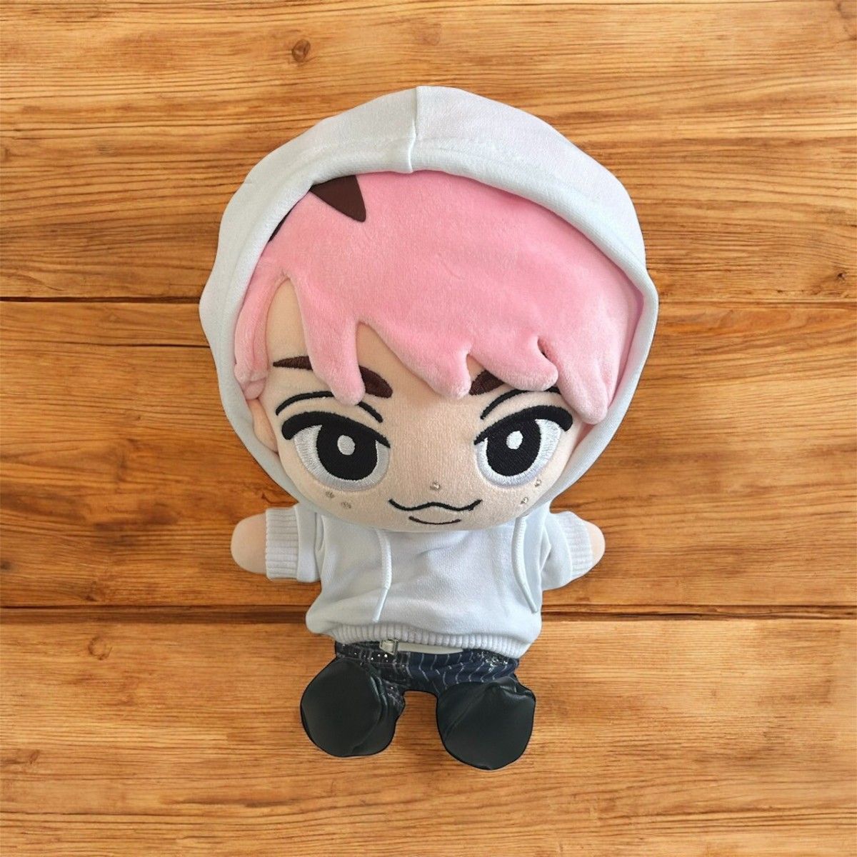 すのチル BIG ぬい服20cmパーカー Snow Man パープル 紫｜Yahoo!フリマ