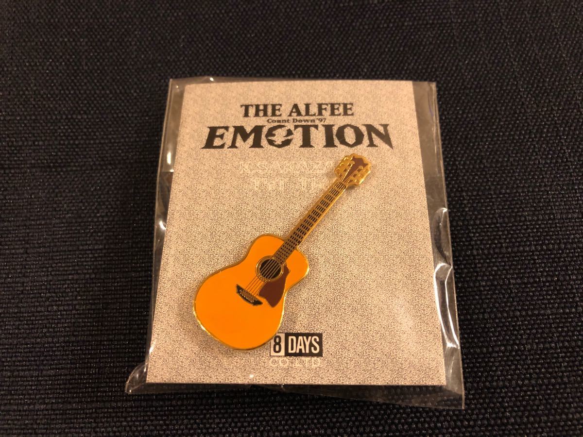 THE ALFEE CountDown ’97 EMOTION ギターピンバッジ
