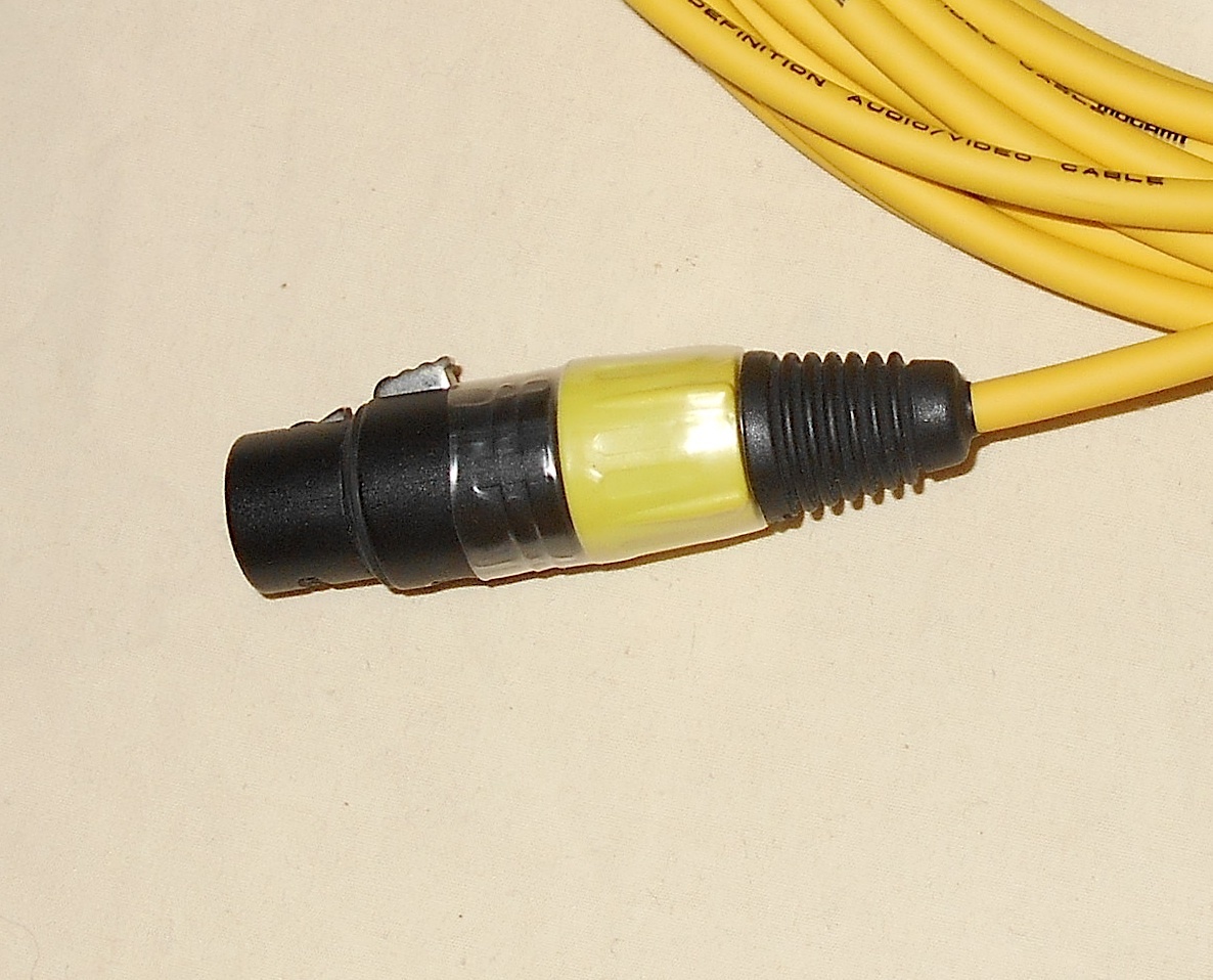ピン/キャノンメス RCA/XLR3F モガミ2964 黄色 7m 新品 カスタム変換ケーブル スタジオ用ケーブル JChere雅虎拍卖代购