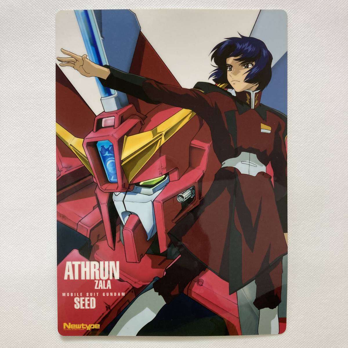 機動戦士ガンダムSEED◇非売品/下敷き】角川 月刊ニュータイプ 機動戦士ガンダムSEED◇非売品/下敷き】角川 月刊ニュータイプ