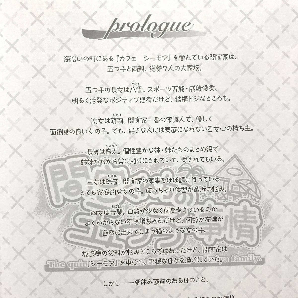 間宮くんちの五つ子事情 非売品 小冊子 Cube 兼清みわ Mitaonsya 八雲 萌莉 珠音 音琴 Pcゲーム 設定資料 ラフ画 コミケ 電気外祭り Product Details Yahoo Auctions Japan Proxy Bidding And Shopping Service From Japan 間宮くんちの五つ子事情 非売品 小冊子 Cube 兼清みわ Mitaonsya 八雲 萌莉 珠音 音琴 Pcゲーム 設定資料 ラフ画 コミケ 電気外祭り Product Details Yahoo Auctions Japan Proxy Bidding And Shopping Service From Japan