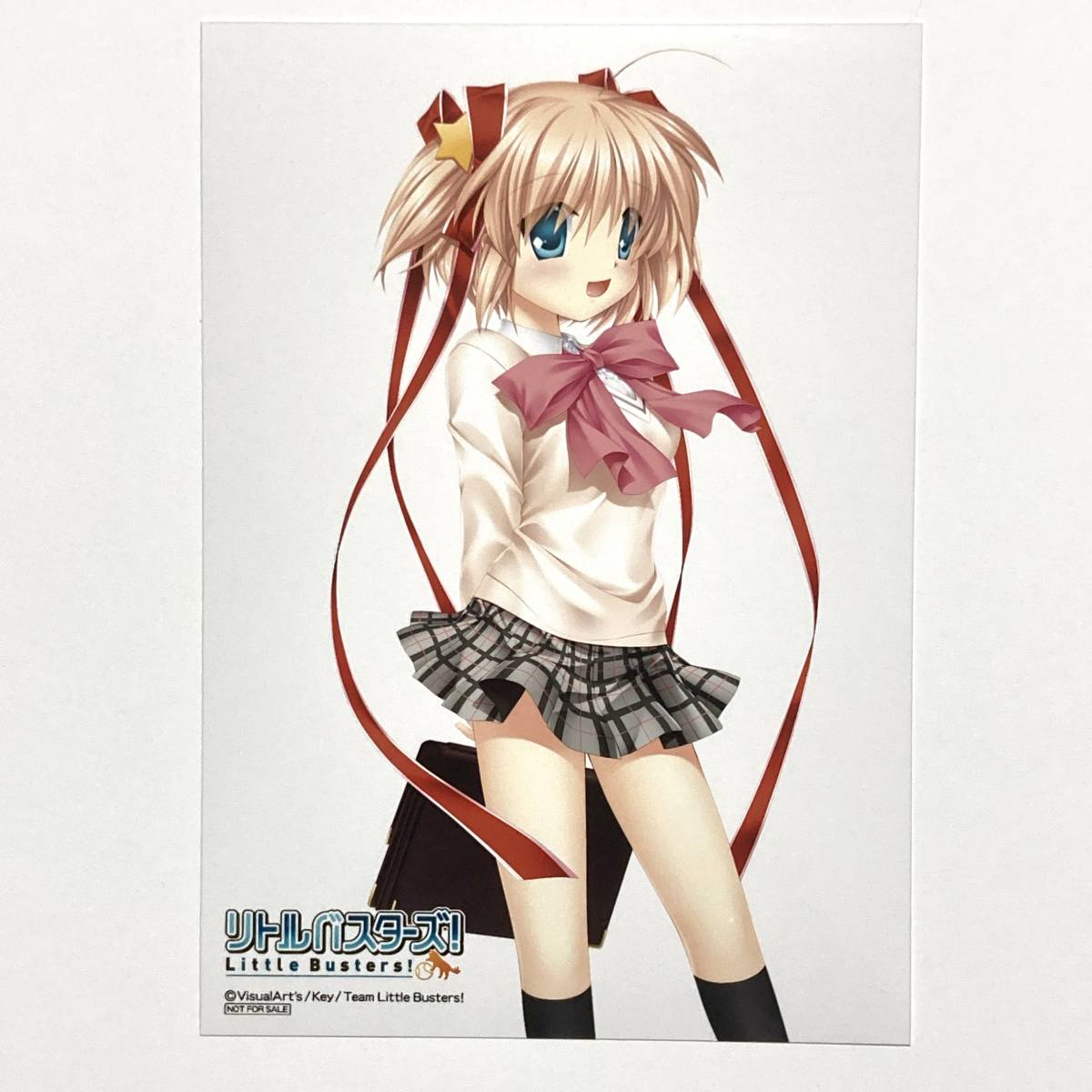 ヤフオク リトルバスターズ 非売品ブロマイド 神北小毬 ヤフオク リトルバスターズ 非売品ブロマイド 神北小毬