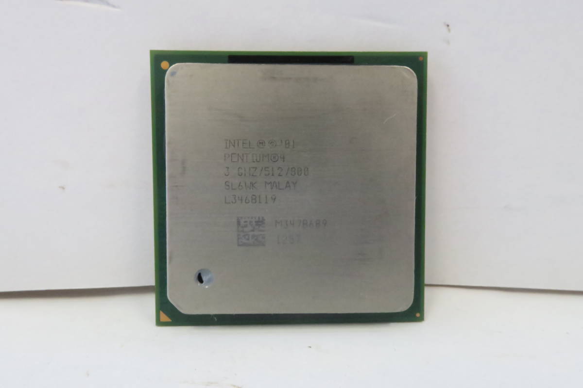 Intel Pentium4 3.00GHz / 512 / 800 SL6WK Socket478 CPU P4SD-VL use operation goods 