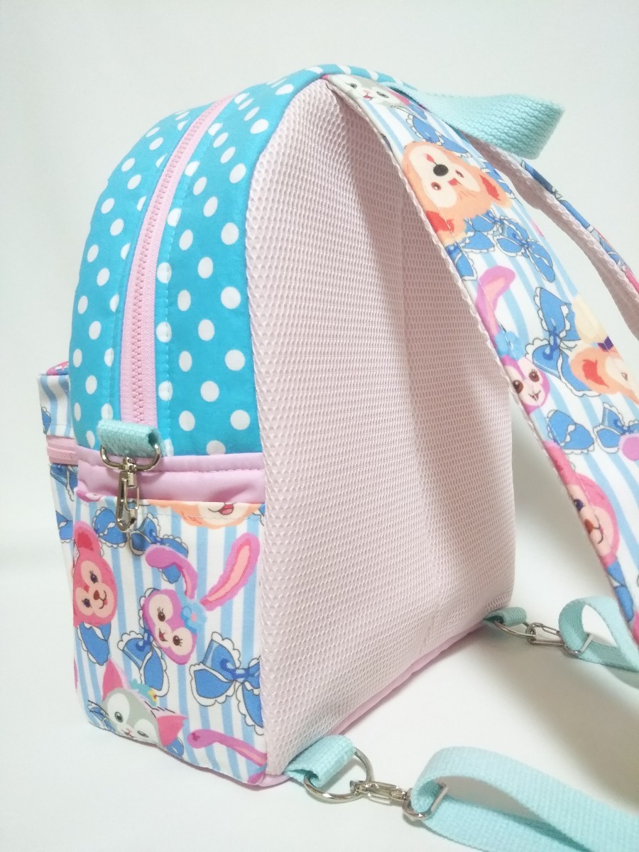 Paypayフリマ ダッフィーフレンズ リュックサック 低学年サイズ ハンドメイド Paypayフリマ ダッフィーフレンズ リュックサック 低学年サイズ ハンドメイド