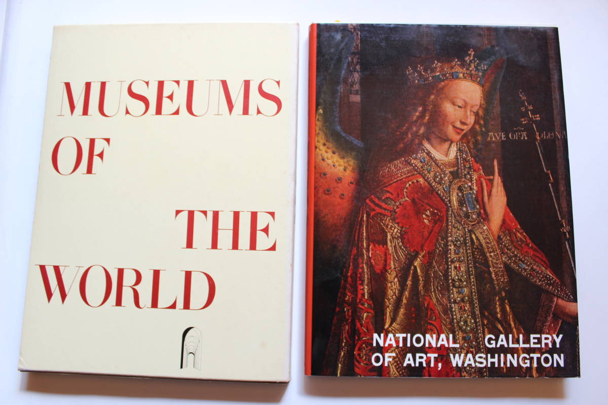 世界の美術館18 「ワシントン国立絵画館」、24 「パリ国立近代美術館」 1966年 講談社　函付き２冊_画像1