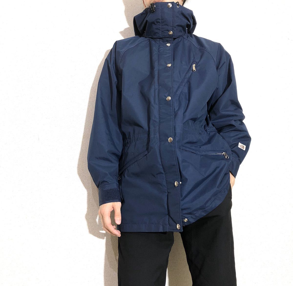 The North Face 茶タグ マウンテン パーカー ネイビー ゴアテックス