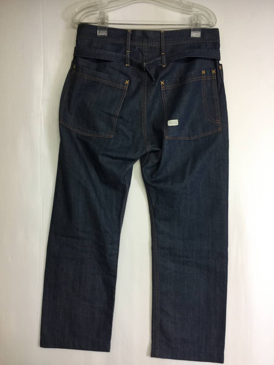  made in Japan AMERICANA America -nagreen label relaxing UNITED ARROWS Denim pants S size 