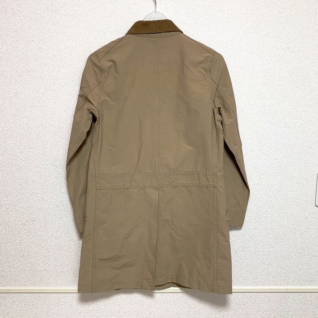 新品未使用 Lee ショップコート【S】定価15400円 レディース ベージュ リー ジャケット アウター 上着 コーデュロイ ロング カーキ