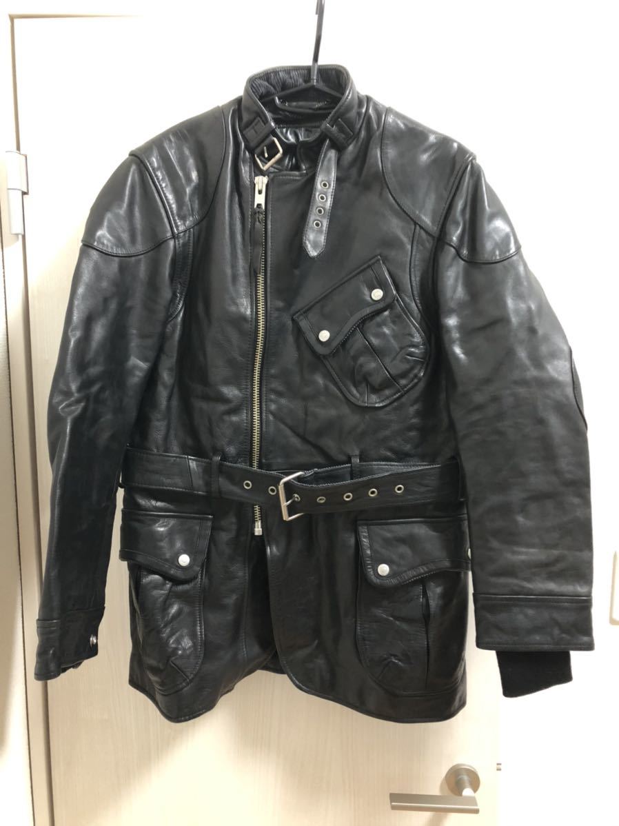 schott ライナー付き レザーライダースジャケット カーコート | www