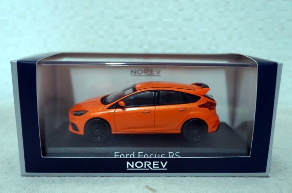  Norev Ford Focus RS 1/43 minicar FORD FOCUS orange 