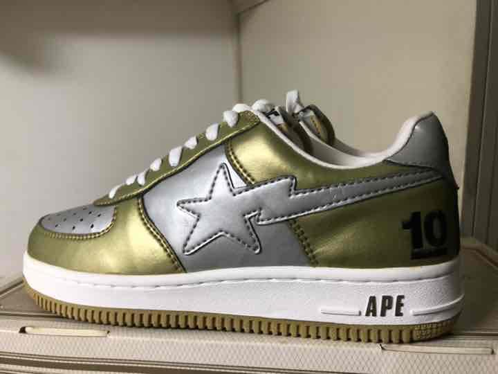 Yahoo!オークション - APE BAPESTA 10周年 US8.5 新品