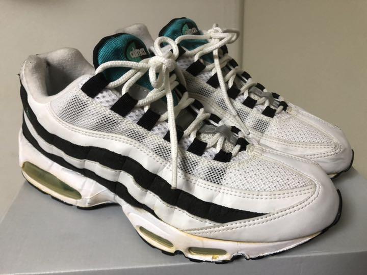 人気No.1 95 MAX AIR NIKE 2004 ジャンク 白×黒ボーダー 309209-131 US9 27.0cm 人気No.1 95 MAX AIR NIKE 2004 ジャンク 白×黒ボーダー 309209-131 US9 27.0cm