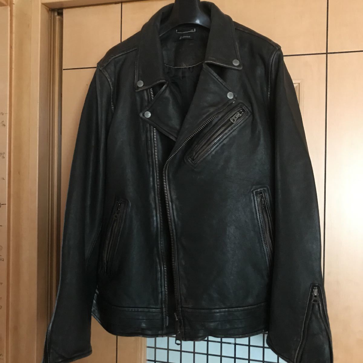 レザージャケット 羊革 ライダースジャケット | smsgolubovci.me